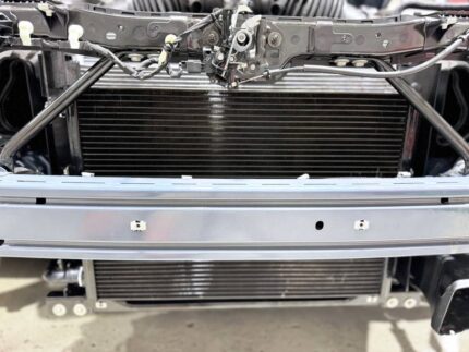قطعة تبريد سوبرتشارجر Whipple - 2024-2026 Ford Mustang S650 HD Race Heat Exchanger & Dual Pump Kit
