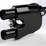 قطعة تبريد سوبرتشارجر Whipple - 2020-2022 Mustang GT500 / 2023-2026 Raptor R / 2025-2026 Mustang GTD Whipple Intercooler Block Kit - 1" Hose