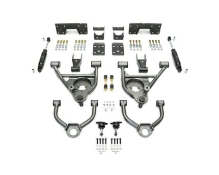 1999-2006 (2007 CLASSIC) GM 2WD 5/7 LOWERING KIT W/ BOLT ON C-NOTCH - IHC Suspension