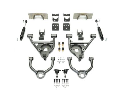 1999-2006 (2007 CLASSIC) GM 2WD 5/7 LOWERING KIT W/ WELD ON C-NOTCH - IHC Suspension