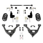 2014-2018 GM 1500 SUV 3/5 Lowering Kit With Track Bar (Aluminum/Stamped Steel) - IHC Suspension