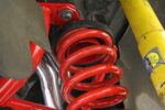 K-member, with spring perches, standard version BMR Suspension for Mustang 1979-1995