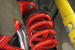 K-member, with spring perches, standard version BMR Suspension for Mustang 1979-1995
