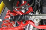 K-member, with spring perches, standard version BMR Suspension for Mustang 1979-1995