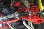 K-member, with spring perches, standard version BMR Suspension for Mustang 1979-1995