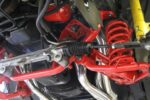K-member, with spring perches, standard version BMR Suspension for Mustang 1979-1995