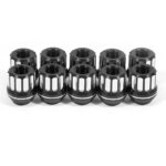 Lug nut kit, 14mm x 1.50 RH, conical, 12-pt, alum, set of 10 BMR Suspension لـ Mustang 2015-2023