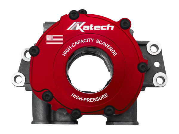 Katech LS9 High-Capacity Scavenge & Pressure Ported Dry Sump Oil Pump Upgrade Service Katech LS9 High-Capacity Scavenge & Pressure Ported Dry Sump Oil Pump Upgrade Service