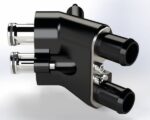 Whipple Superchargers - 2020-2022 Ford GT500/2023-2026 Raptor R Billet High Flow Intercooler Manifold