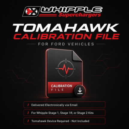 قطعة أداء Whipple - Whipple Calibration for Ford Vehicles (via Tomahawk)