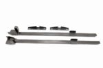 Subframe connectors, weld-on, boxed, hardtop only BMR Suspension for Mustang 1979-1993