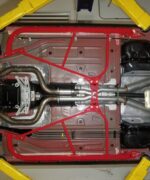 Subframe connectors, bolt-on BMR Suspension لـ Dodge Challenger 2008-2023