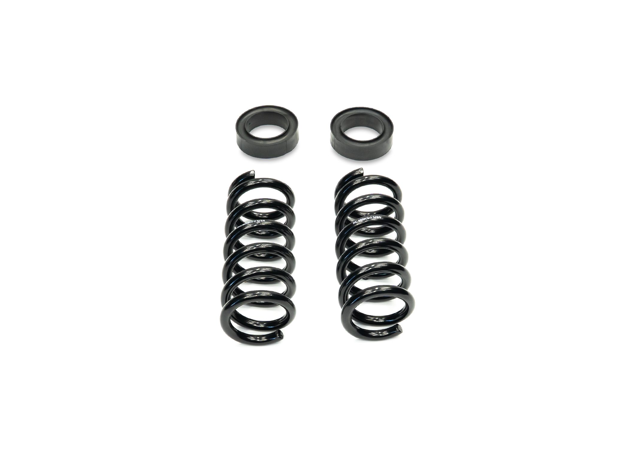 SKU-IHC-GM8898CS-2 1988-1998 C1500 2″ Front Lowering Coil Springs W/ 1″ Isolator - IHC Suspension