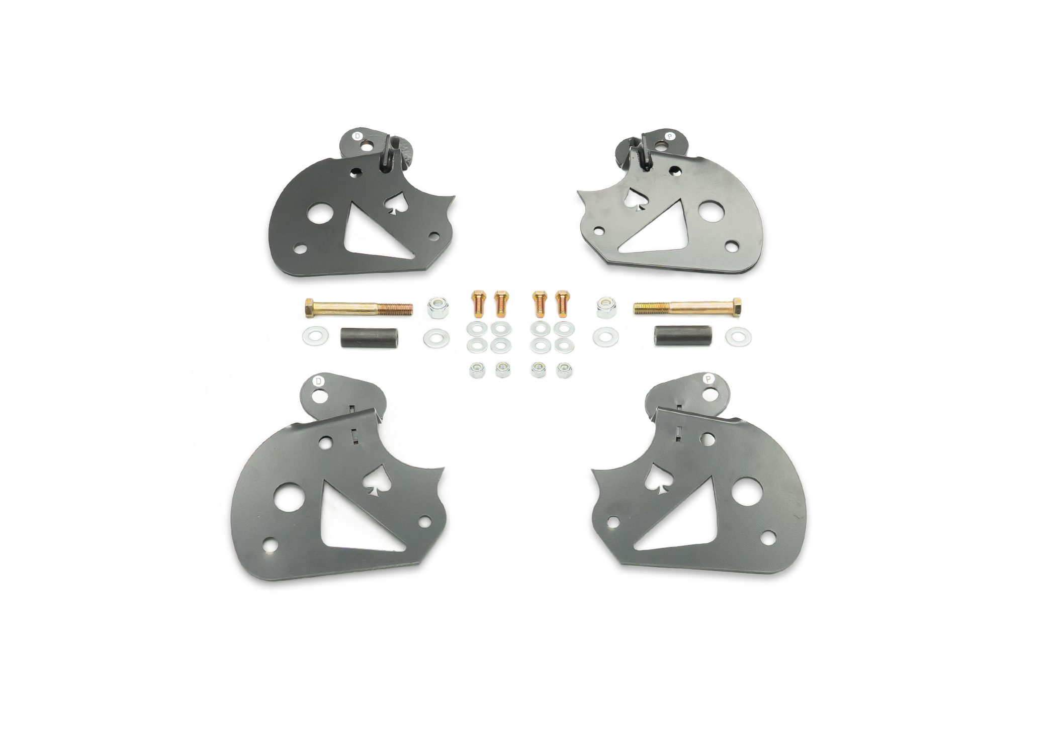 SKU-IHC-R0918-CUT 2009-2018 RAM 1500 4 Link Relocation Brackets (CUT KIT) - IHC Suspension