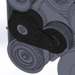 قطعة أداء Whipple - 2020-2022 Ford Mustang Shelby GT500 Whipple Billet Spring-Loaded Belt Tensioner