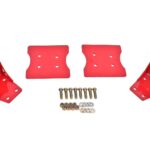 Torque box reinforcement plate kit, plate style, lower only BMR Suspension for Mustang 1979-2004