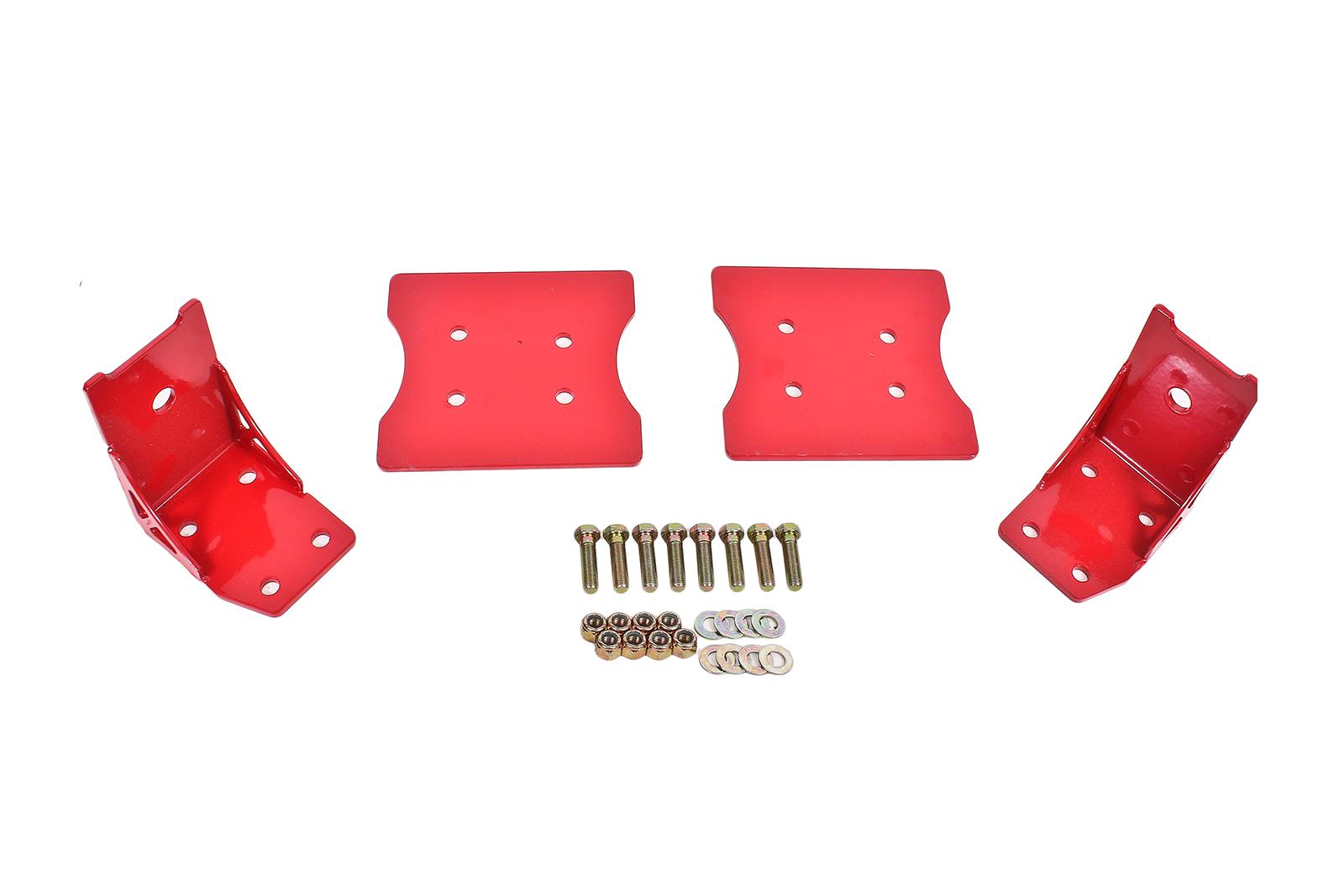Torque box reinforcement plate kit, plate style, lower only BMR Suspension لـ Mustang 1979-2004 Torque box reinforcement plate kit, plate style, lower only BMR Suspension لـ Mustang 1979-2004
