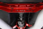 Transmission crossmember, TH350/PG/700R4/C4/C6/AOD/4L60 BMR Suspension for Mustang 1982-1993