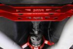 Transmission crossmember, TH350/PG/700R4/C4/C6/AOD/4L60 BMR Suspension for Mustang 1982-1993