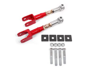 Toe rods, rear, On-Car adjustable, rod ends BMR Suspension for Mustang