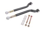 Toe rods, rear, on-car adjustable, delrin/rod end combo BMR Suspension لـ Dodge Charger 2006-2023