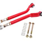 Toe rods, rear, on-car adjustable, delrin/rod end combo BMR Suspension لـ Dodge Charger 2006-2023