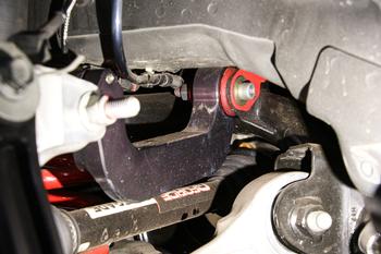 Camber links, adjustable, poly/rod ends, billet aluminum BMR Suspension لـ Mustang 2015-2023