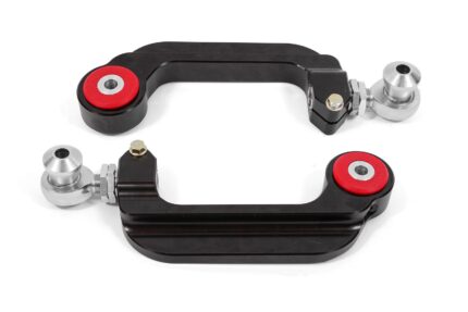 Camber links, adjustable, poly/rod ends, billet aluminum BMR Suspension لـ Mustang 2015-2023