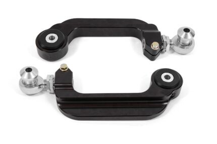 Camber links, adjustable, delrin/rod ends, billet aluminum BMR Suspension لـ Mustang 2015-2023