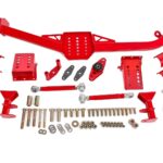 Watts link, body mount, rod ends, adjustable axle clamps BMR Suspension لـ F-Body 1993-2002