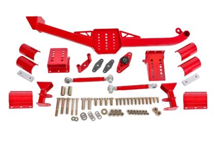Watts link, body mount, rod ends, adjustable axle clamps BMR Suspension لـ F-Body 1993-2002