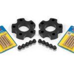 Wheel spacer kit, front, 1.25" wide, M12 studs, shank lugs BMR Suspension لـ Corvette 2005-2013