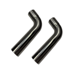 أنابيب توصيل العادم Kooks Headers - PAIR of Full 3" SS Connection Adapters (7" Long). Fits 2015-2026 Mustang GT 5.0L