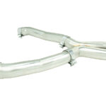 أنابيب توصيل العادم Kooks Headers - 3" SS Competition Only Connections & X-Pipe Fox/SN95 Coyote Swap w/Manual Trans.