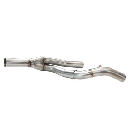 أنابيب توصيل العادم Kooks Headers - 3" SS Competition Only Y-Pipe for LS Swap. 2007-2018 Jeep Wrangler JK 4-Door.