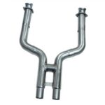 أنابيب توصيل العادم Kooks Headers - 3" x 2-1/2" (OEM) SS Competition Only H-Pipe. 2007-2010 Shelby GT500.