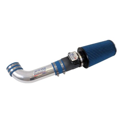 نظام سحب هواء بارد BBK Performance - Ford Mustang 5.0 Cold Air Intake Kit Non Fender well Powder Coated Chrome 86-93 - Reconditioned