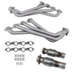 قطعة نظام عادم BBK Performance - Chevrolet Camaro SS 6.2 LT1 1-7/8 Long Tube Exhaust Header & Mid Pipe Kit 16-24 - Titanium Ceramic