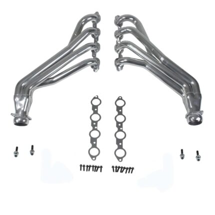 قطعة نظام عادم BBK Performance - Chevrolet Camaro SS 6.2 LT1 1-7/8 Long Tube Exhaust Headers Polished Silver Ceramic 16-24