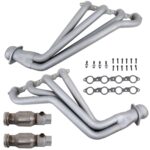 Chevrolet Camaro SS ZL1 6.2 1-3/4 Full Length Exhaust Headers With High Flow Cats Polished Silver Ceramic 10-15