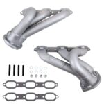 قطعة نظام عادم BBK Performance - Dodge Challenger Charger 300 V6 3.5 1-3/4 Shorty Headers - Titanium Ceramic 06-10