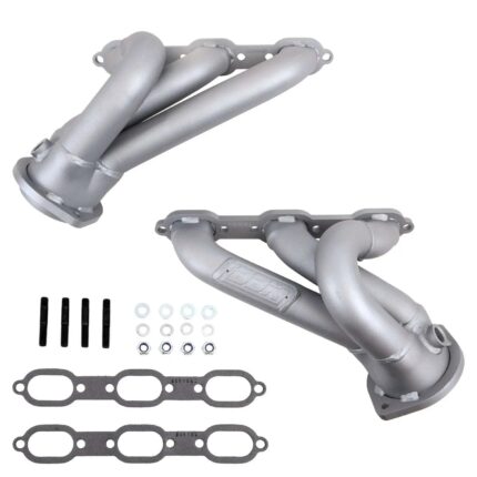 قطعة نظام عادم BBK Performance - Dodge Challenger Charger 300 V6 3.5 1-3/4 Shorty Headers - Titanium Ceramic 06-10