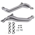 Chevrolet Camaro SS LT1 6.2 1-3/4 Shorty Exhaust Headers Polished Silver Ceramic 16-24