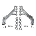 قطعة نظام عادم BBK Performance - Dodge Charger Challenger SRT8 6.1, 6.2, 6.4L Full Length Headers 1-7/8 Silver Ceramic 06-23