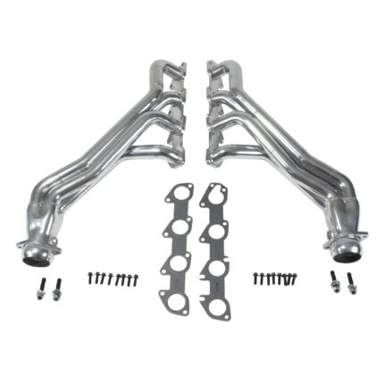 قطعة نظام عادم BBK Performance - Dodge Charger Challenger SRT8 6.1, 6.2, 6.4L Full Length Headers 1-7/8 Silver Ceramic 06-23
