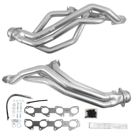 قطعة نظام عادم BBK Performance - Dodge Ram 1500 5.7L Hemi 1-3/4” Long Tube Exhaust Headers - Polished Silver Ceramic 09-25