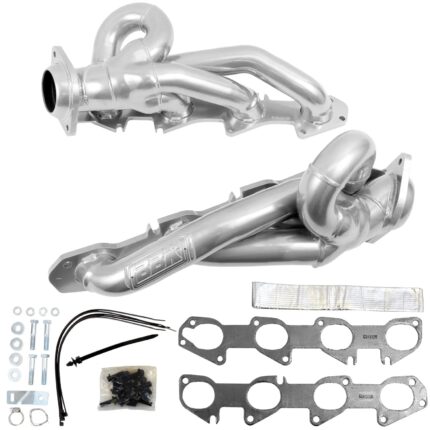 Dodge Ram 1500 5.7L Hemi Shorty Headers Polished Silver Ceramic 2019 To 2024