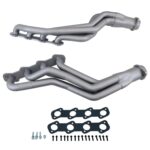 قطعة نظام عادم BBK Performance - Ford F150 Truck 4.6 5.4 1-5/8 Full Length Exhaust Headers Titanium Ceramic 97-03