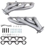 قطعة نظام عادم BBK Performance - Ford Mustang GT 5.0 1-5/8 Shorty Exhaust Headers Titanium Ceramic 94-95