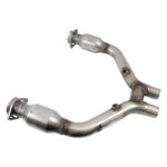 Ford Mustang V6 High Flow Catted Short X-Pipe 11-14